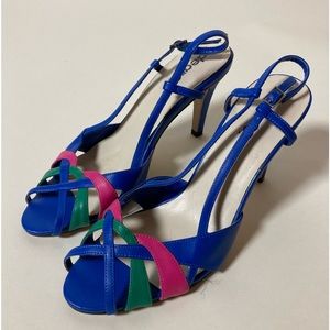 dear by Amanda Bynes Vintage Strappy Sandals heels size 9